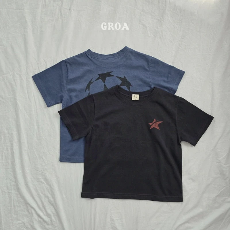 Groa - Korean Children Fashion - #designkidswear - Star Loop Tee - 5