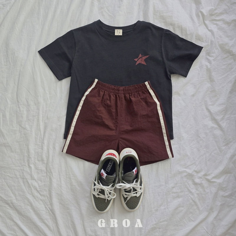 Groa - Korean Children Fashion - #kidsshorts - Tape Pants - 12