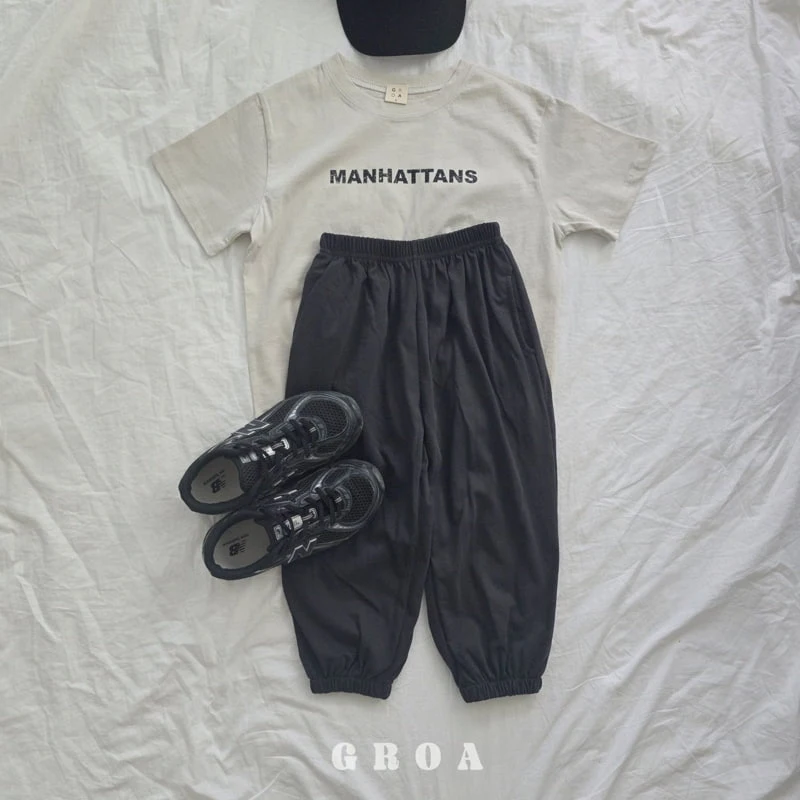 Groa - Korean Children Fashion - #kidsshorts - Manhattan Tee - 10