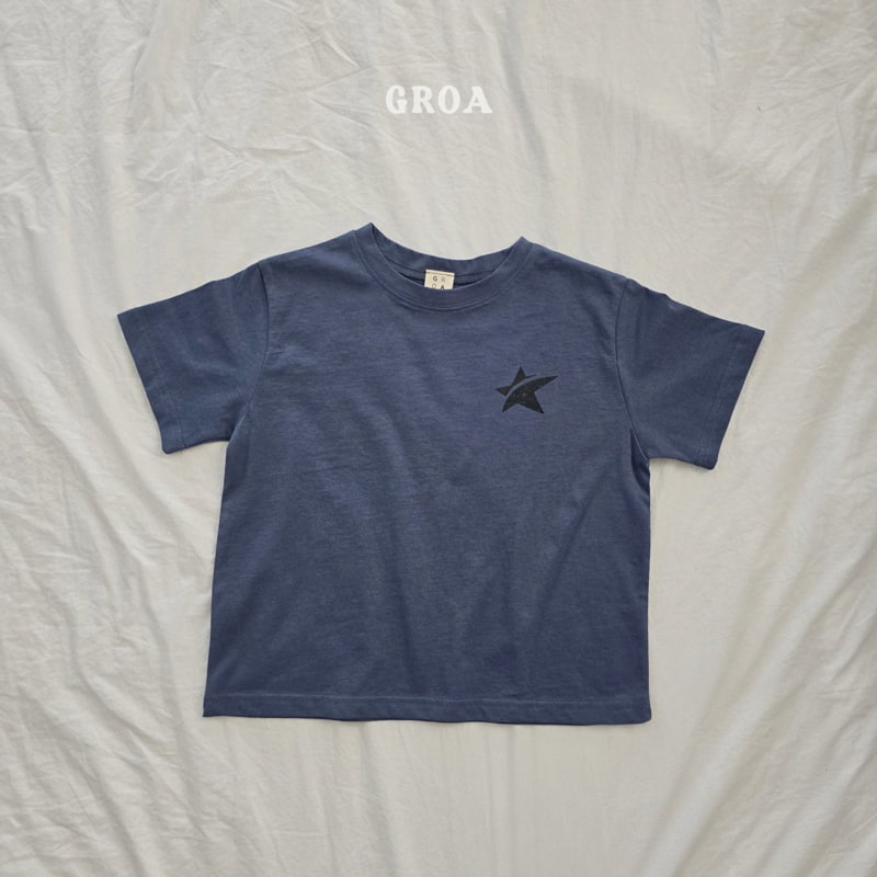 Groa - Korean Children Fashion - #kidsstore - Star Loop Tee - 9