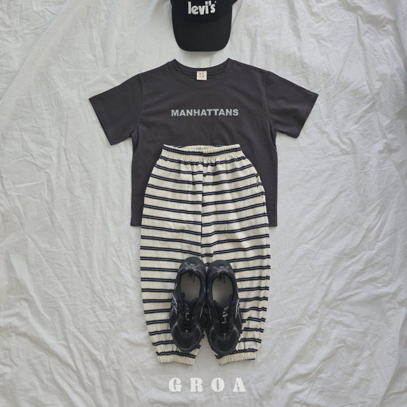 Groa - Korean Children Fashion - #kidzfashiontrend - Manhattan Tee - 12