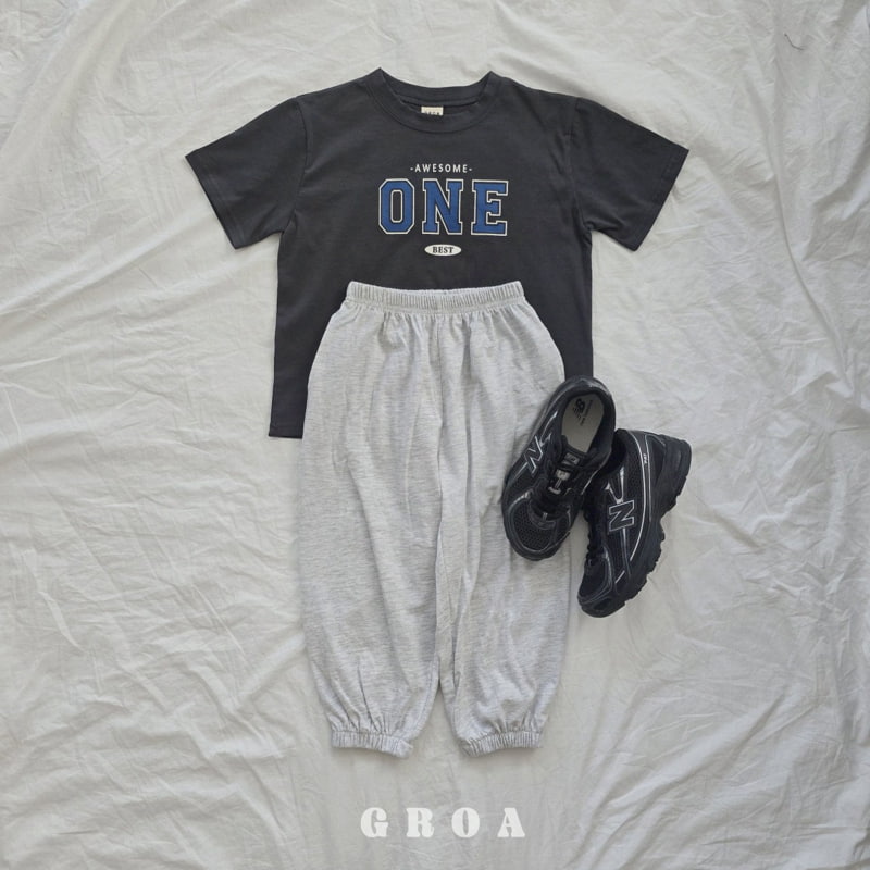 Groa - Korean Children Fashion - #kidzfashiontrend - Hoody Plain Pants - 6