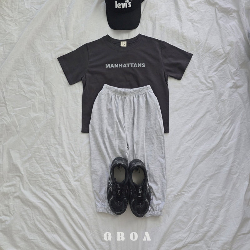 Groa - Korean Children Fashion - #littlefashionista - Hoody Plain Pants - 8