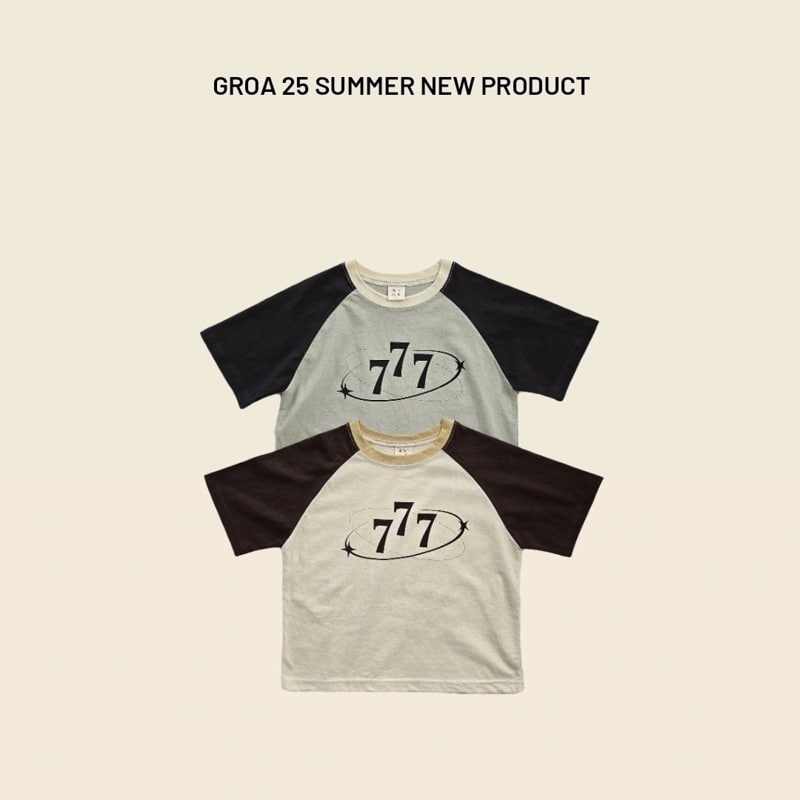 Groa - Korean Children Fashion - #minifashionista - Seven Raglan Tee