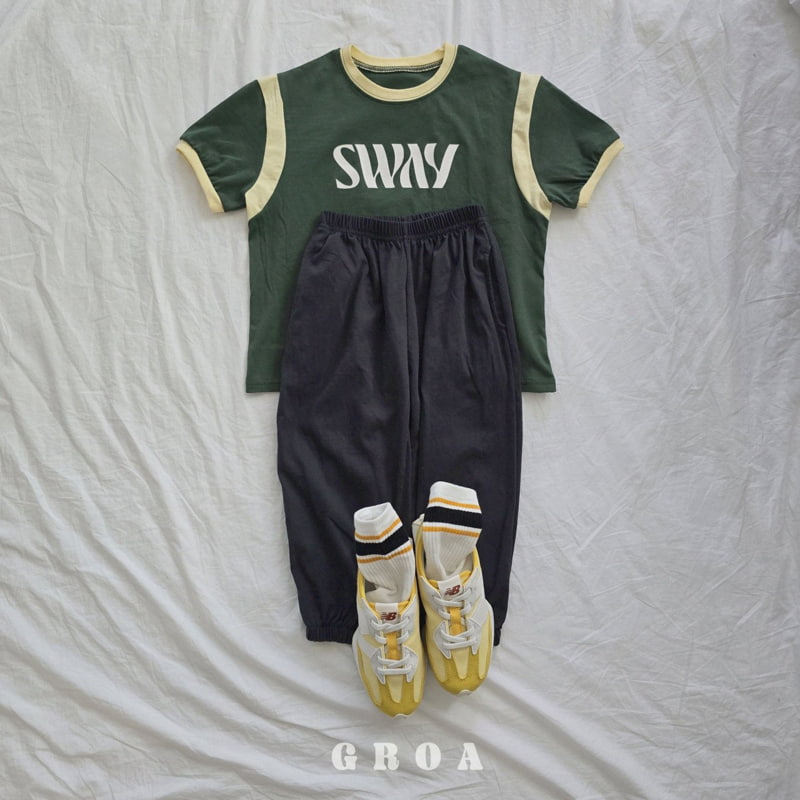 Groa - Korean Children Fashion - #minifashionista - Hoody Plain Pants - 10