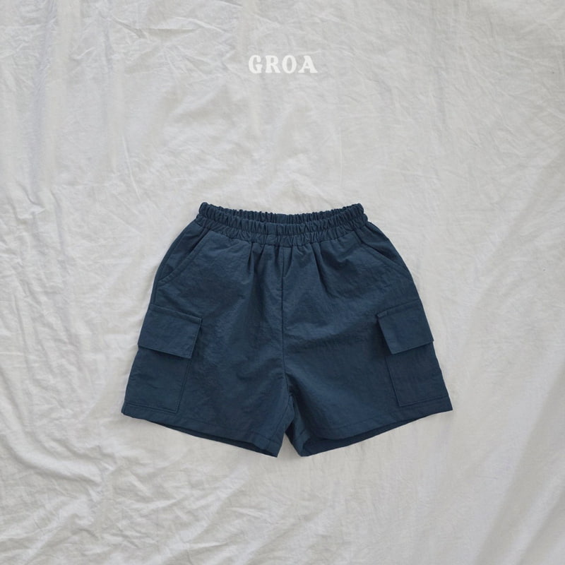 Groa - Korean Children Fashion - #minifashionista - Square Cargo Pants - 4