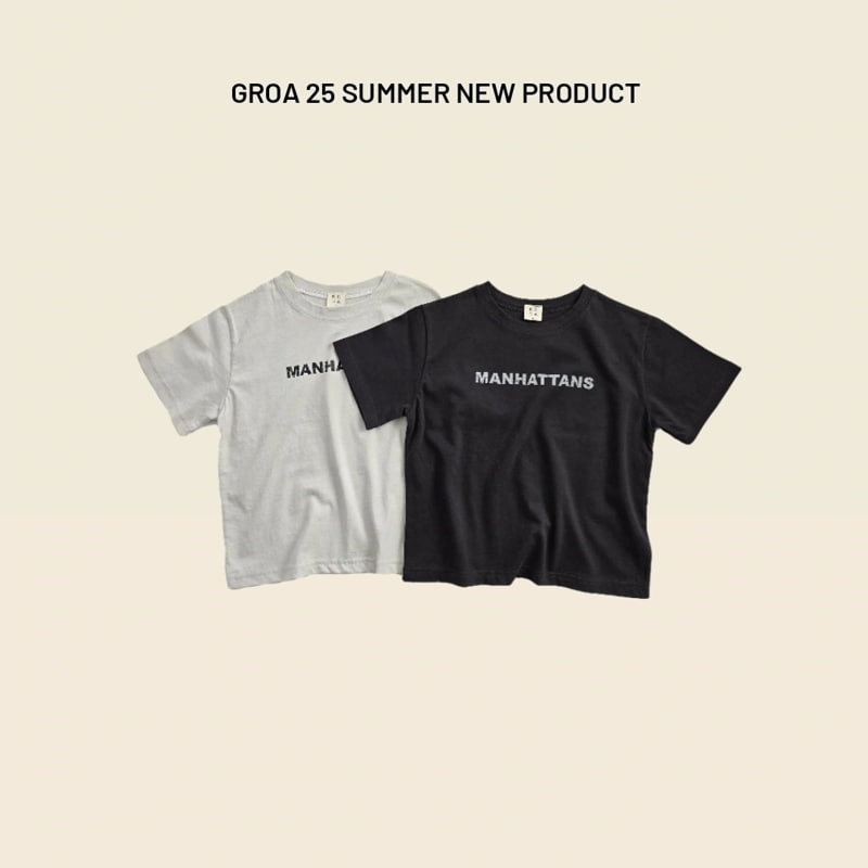 Groa - Korean Children Fashion - #prettylittlegirls - Manhattan Tee
