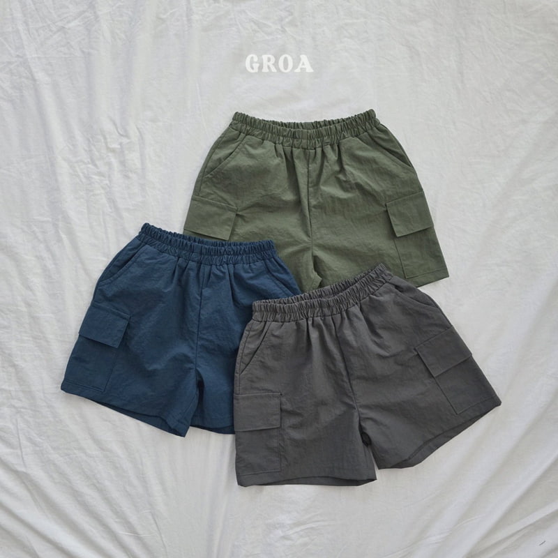Groa - Korean Children Fashion - #stylishchildhood - Square Cargo Pants - 7