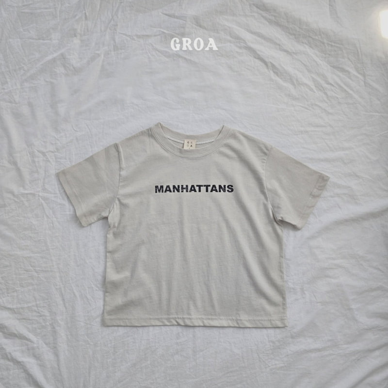 Groa - Korean Children Fashion - #toddlerclothing - Manhattan Tee - 4