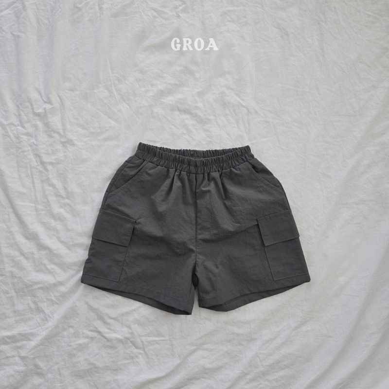 Groa - Korean Children Fashion - #todddlerfashion - Square Cargo Pants - 5