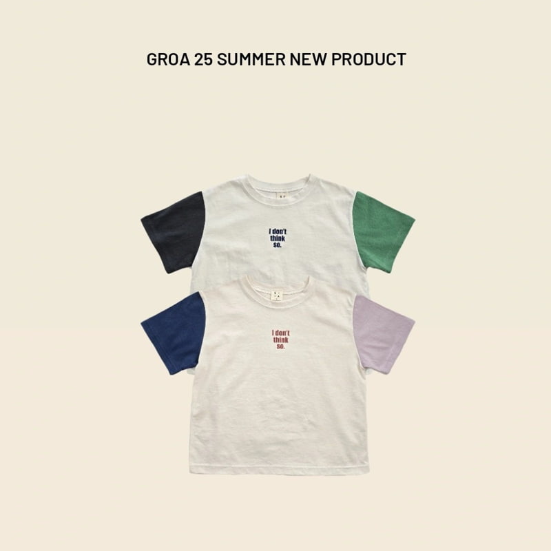 Groa - Korean Children Fashion - #todddlerfashion - Thing So Raglan Tee