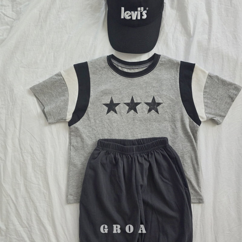 Groa - Korean Children Fashion - #todddlerfashion - Hoody Plain Pants - 12
