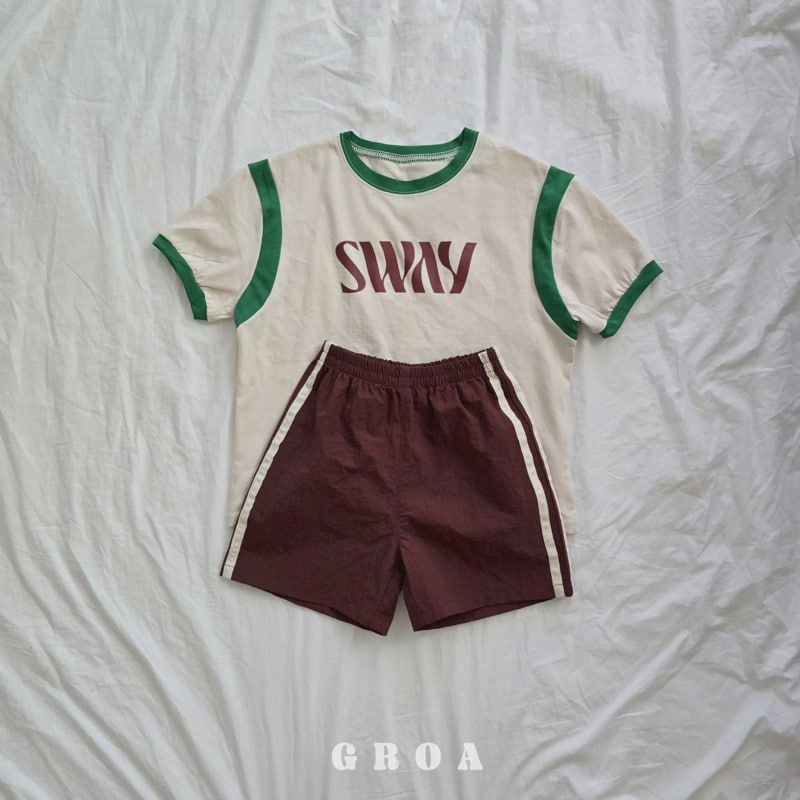 Groa - Korean Children Fashion - #toddlerclothing - Tape Pants - 5