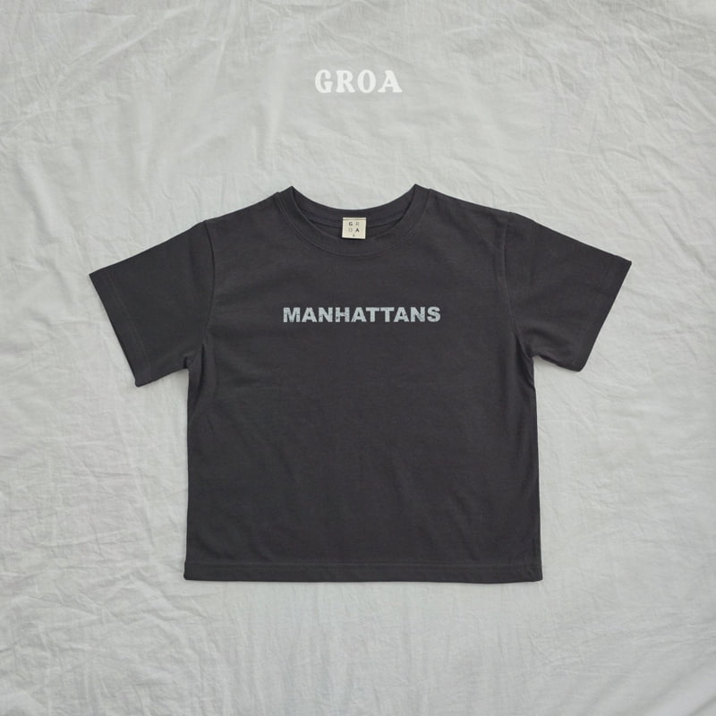 Groa - Korean Children Fashion - #toddlerclothing - Manhattan Tee - 3