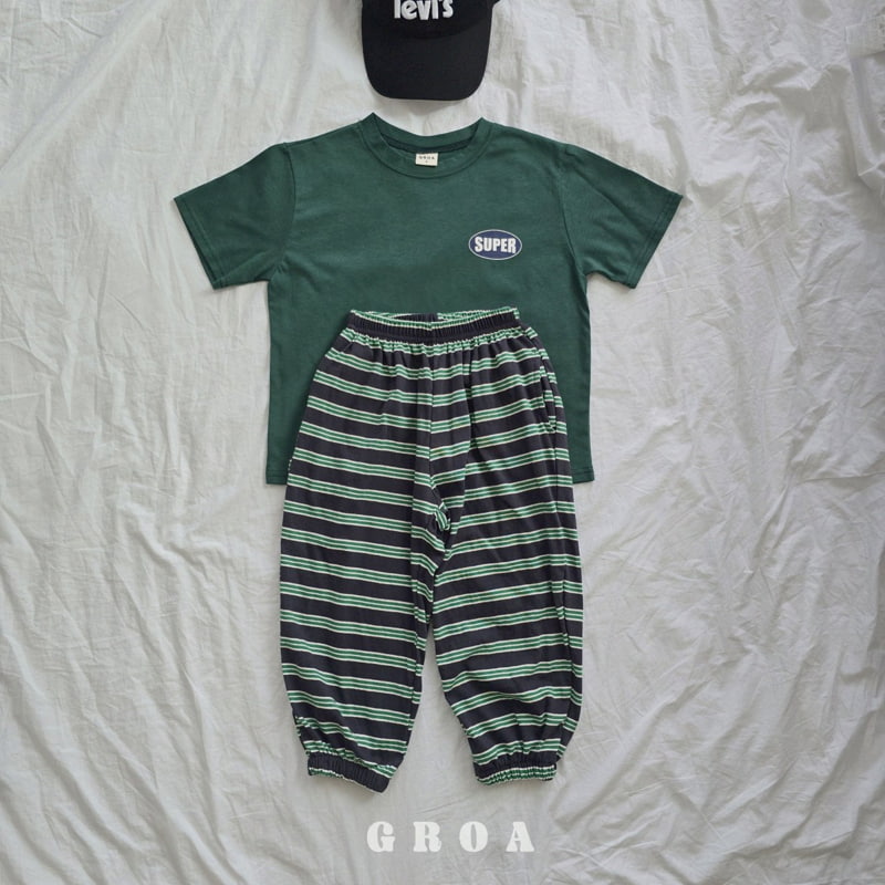 Groa - Korean Children Fashion - #toddlerclothing - Super Tee - 8