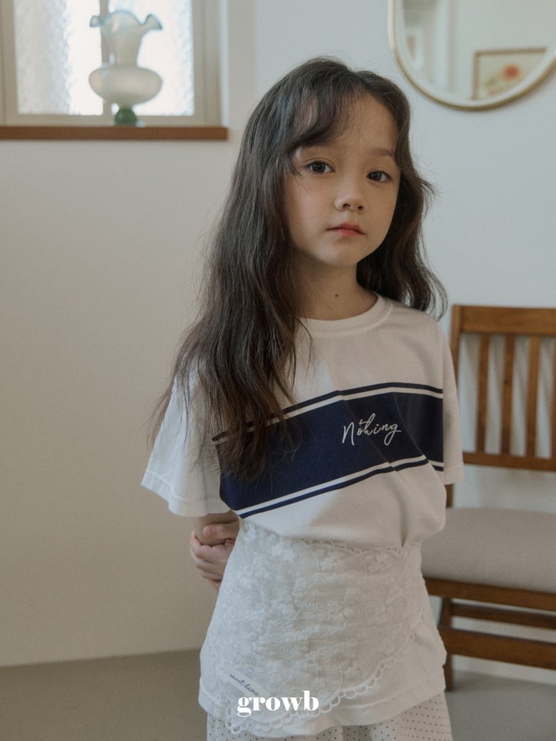 Grow B - Korean Children Fashion - #Kfashion4kids - Nothing Tee - 8
