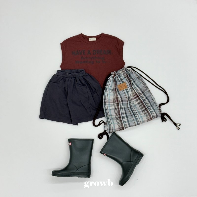Grow B - Korean Children Fashion - #Kfashion4kids - Have Sleeveless - 3