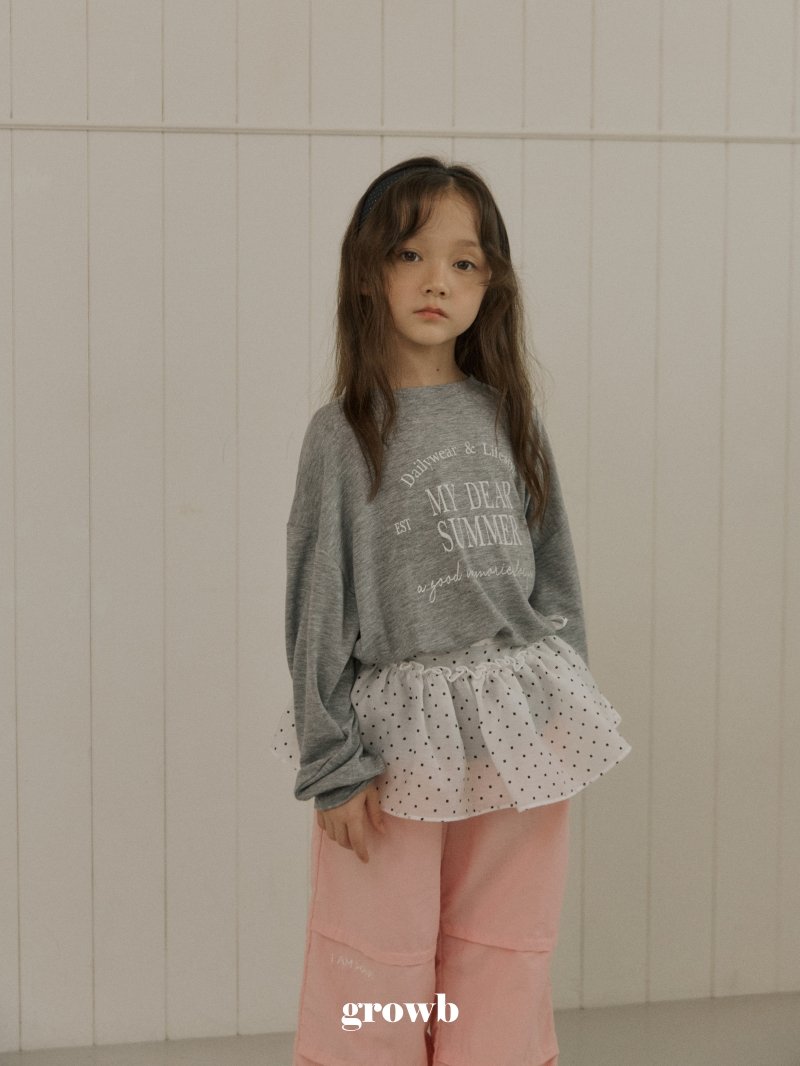 Grow B - Korean Children Fashion - #Kfashion4kids - Dear Tee - 11