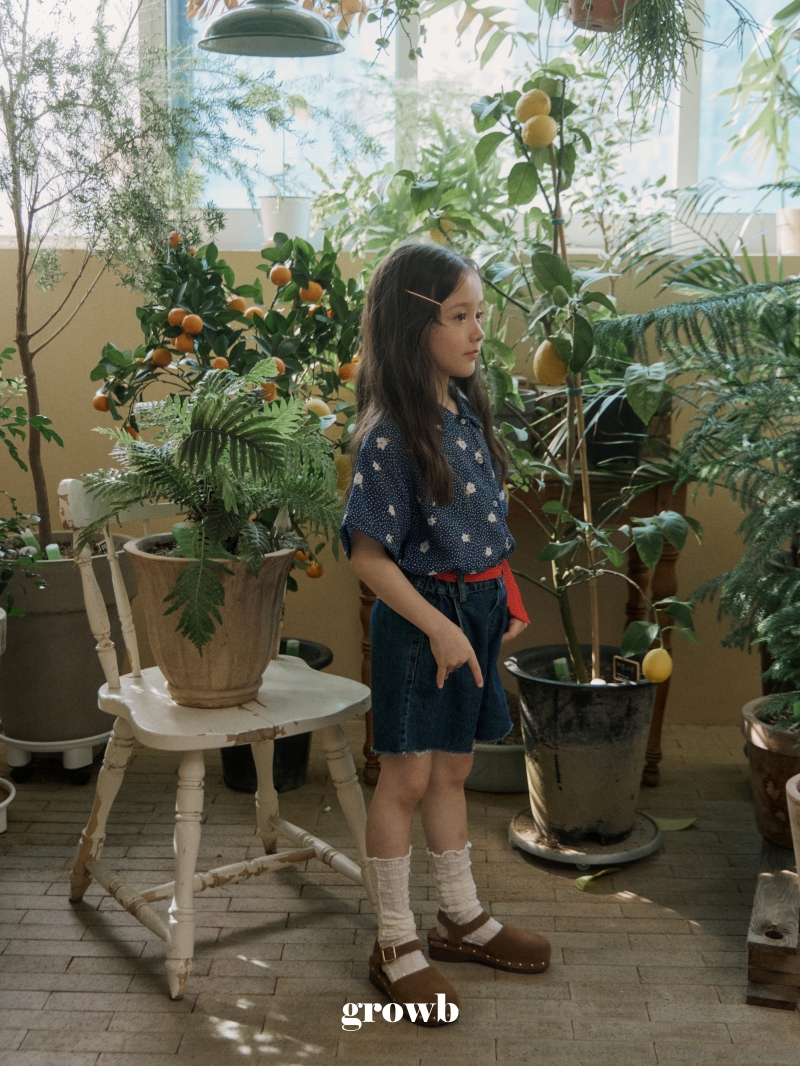 Grow B - Korean Children Fashion - #childofig - Daisy Shirt - 7