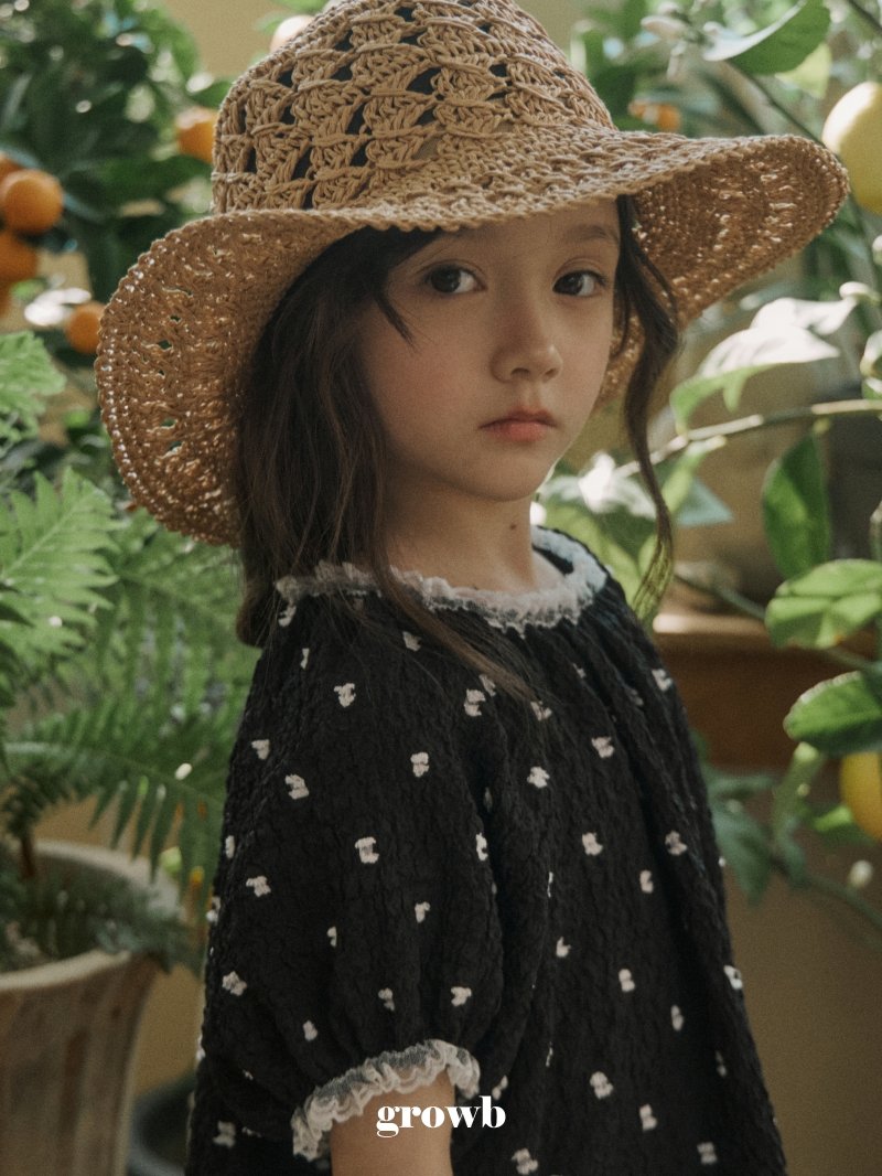 Grow B - Korean Children Fashion - #childofig - Claire Blouse Ivory - 6