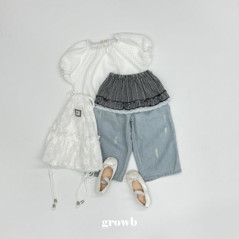 Grow B - Korean Children Fashion - #childofig - Lily Skirt - 2