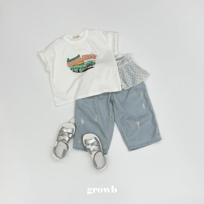 Grow B - Korean Children Fashion - #childofig - Racer Tee - 3