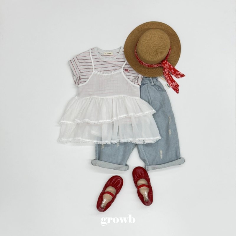 Grow B - Korean Children Fashion - #prettylittlegirls - Loco One-piece - 4