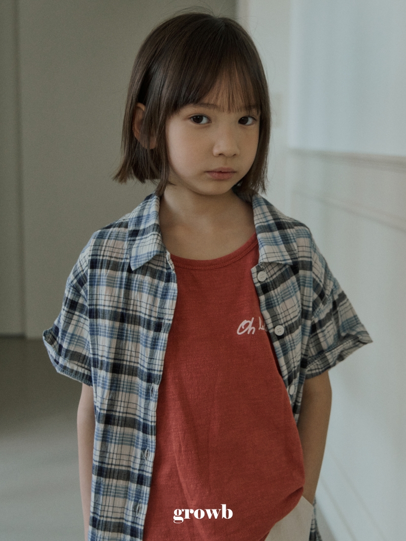 Grow B - Korean Children Fashion - #childofig - Lean Shirt - 12