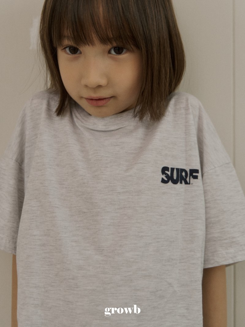 Grow B - Korean Children Fashion - #childrensboutique - Surf Tee - 8