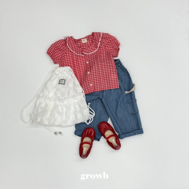 Grow B - Korean Children Fashion - #childrensboutique - Rose Blouse - 3