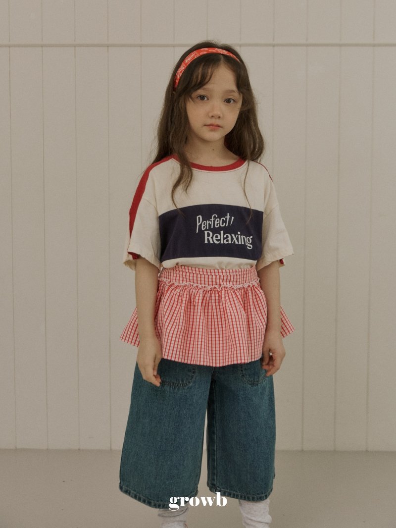 Grow B - Korean Children Fashion - #designkidswear - Front Denim Pants - 10