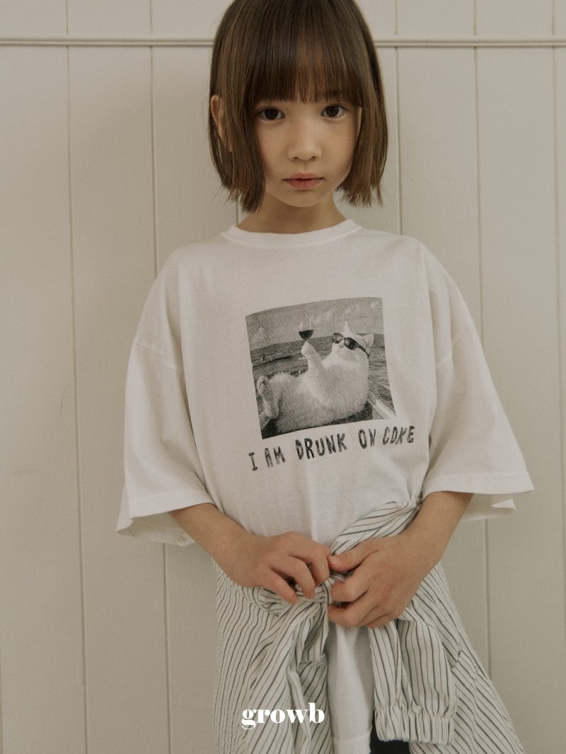 Grow B - Korean Children Fashion - #designkidswear - Cock Tee - 8