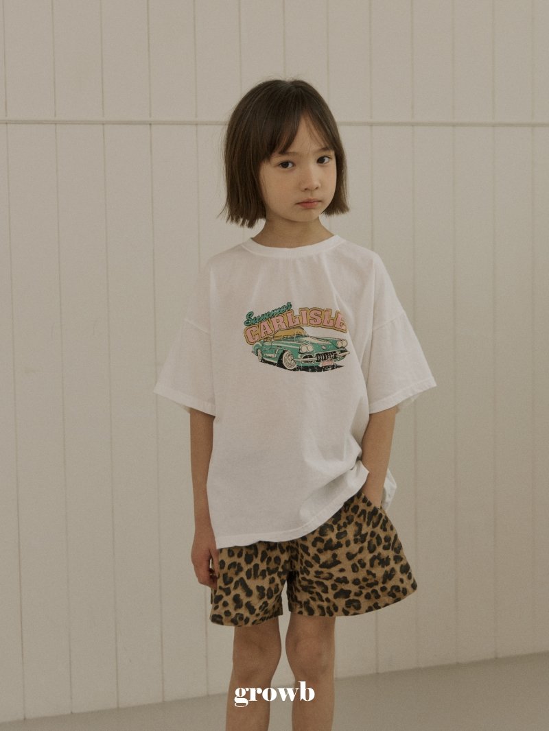 Grow B - Korean Children Fashion - #designkidswear - Racer Tee - 5