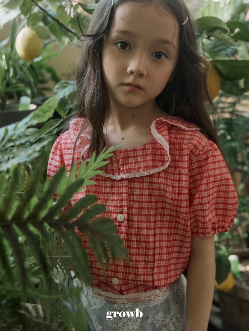 Grow B - Korean Children Fashion - #childrensboutique - Rose Blouse - 4