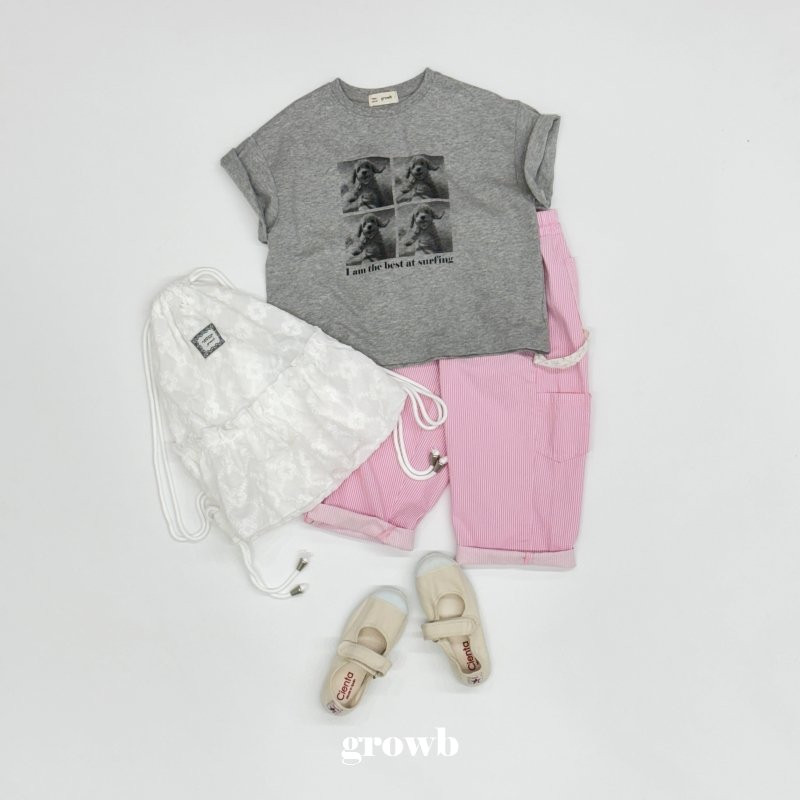 Grow B - Korean Children Fashion - #childrensboutique - Marine Pants - 4