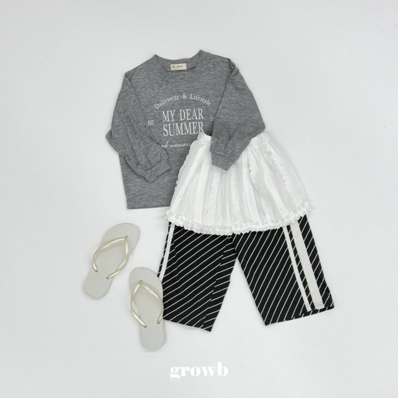 Grow B - Korean Children Fashion - #designkidswear - Breeze Skirt - 3