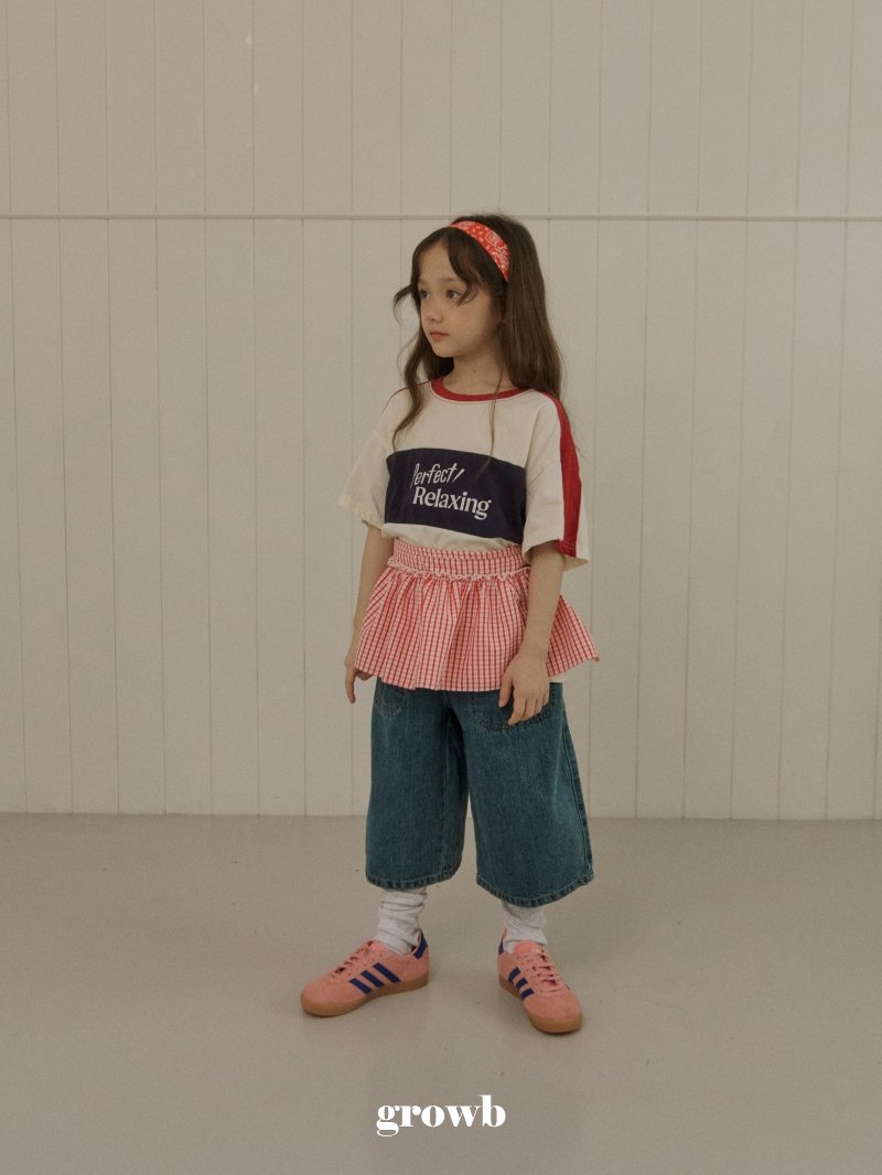 Grow B - Korean Children Fashion - #discoveringself - Front Denim Pants - 11