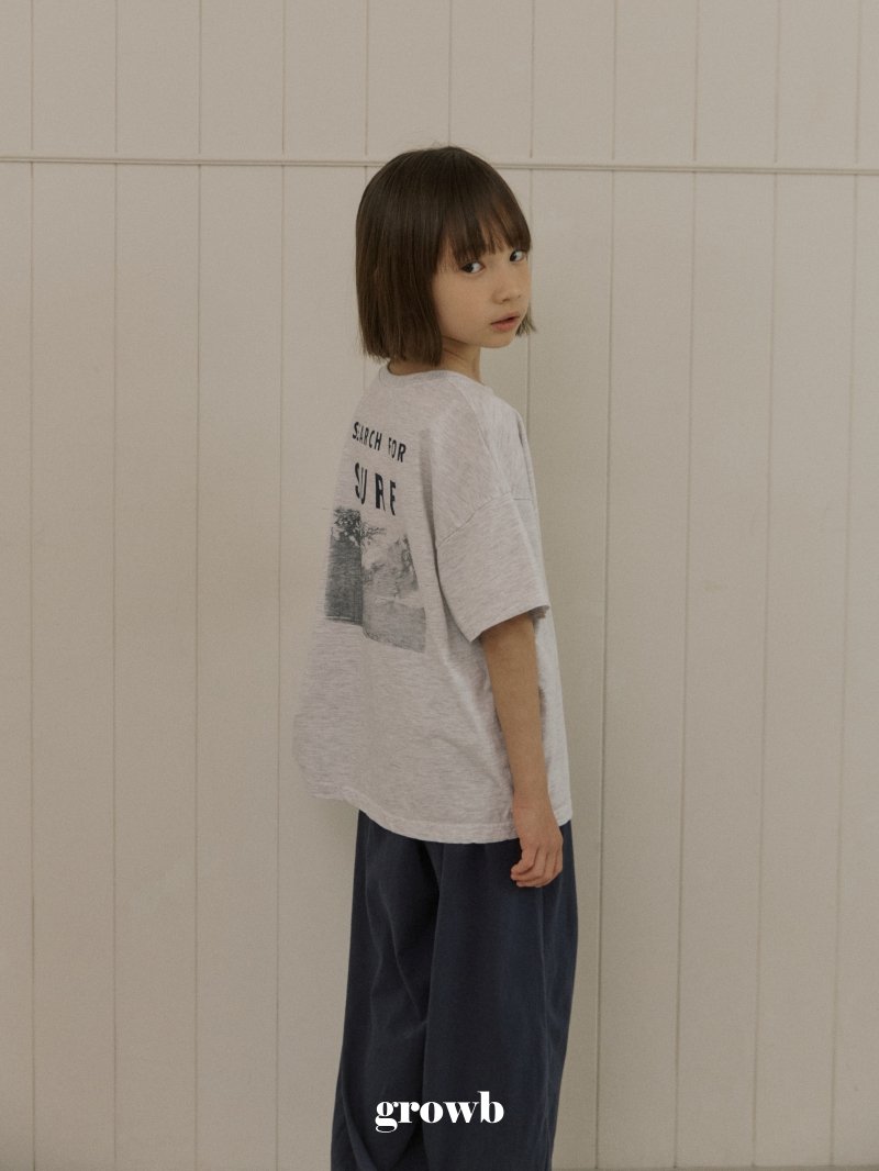 Grow B - Korean Children Fashion - #discoveringself - Surf Tee - 10