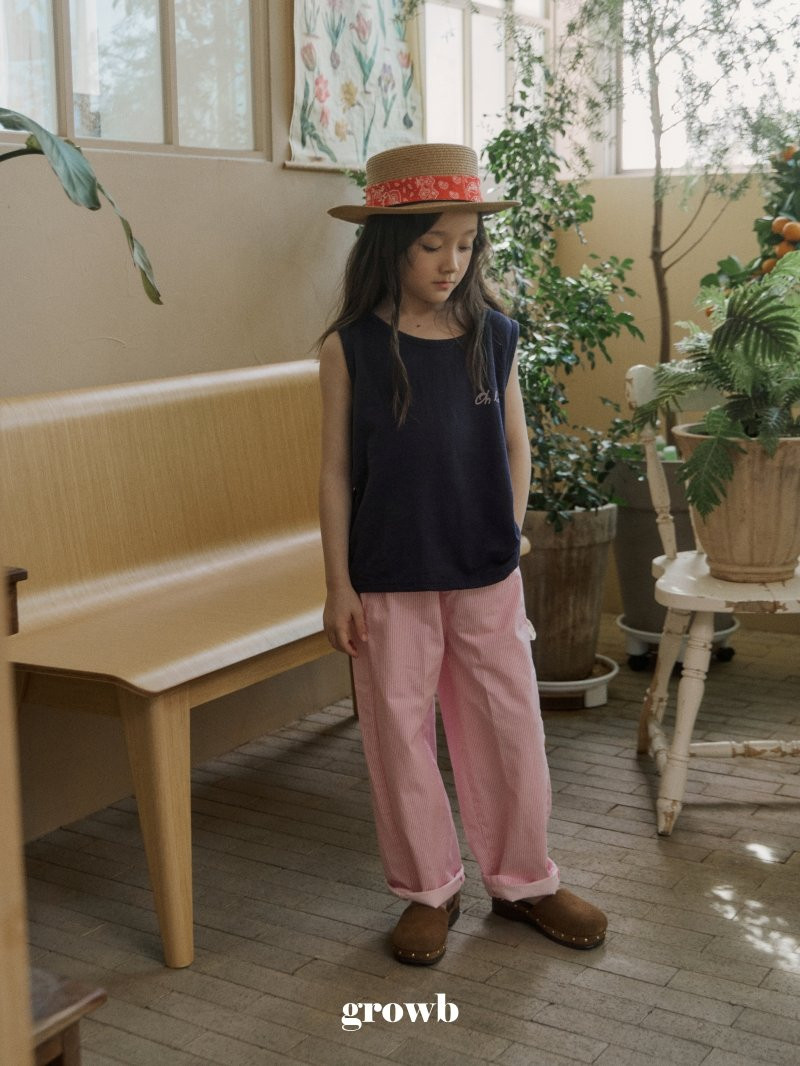 Grow B - Korean Children Fashion - #discoveringself - Marine Pants - 5