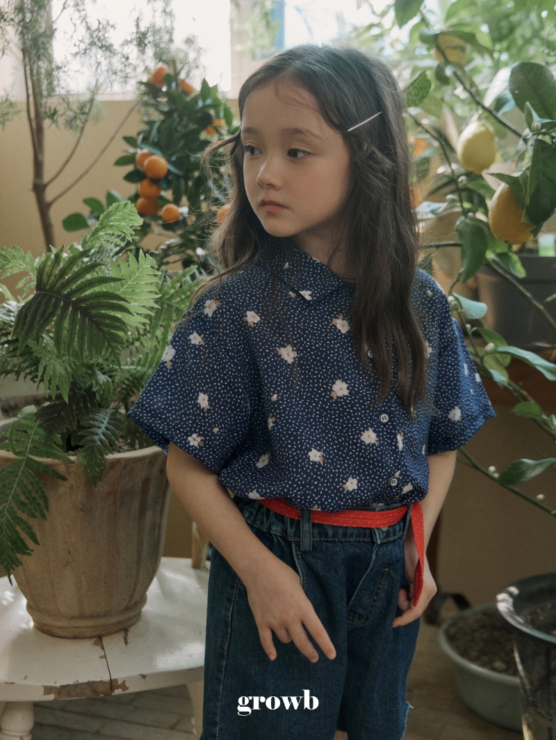 Grow B - Korean Children Fashion - #fashionkids - Daisy Shirt - 11