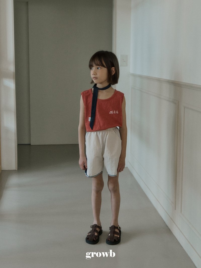 Grow B - Korean Children Fashion - #fashionkids - Bobo Sleeveless - 9