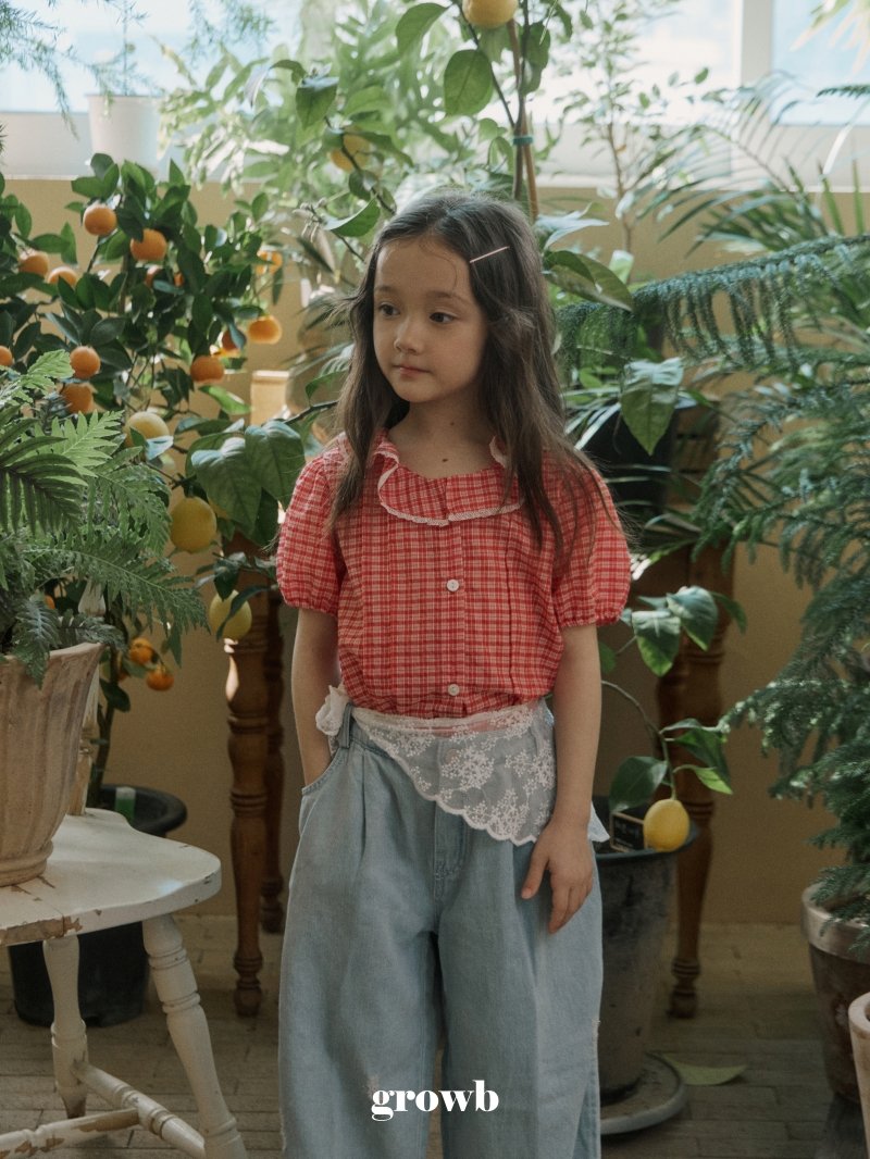 Grow B - Korean Children Fashion - #fashionkids - Rose Blouse - 6