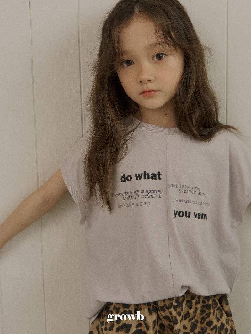 Grow B - Korean Children Fashion - #fashionkids - Half Sleeveless - 11