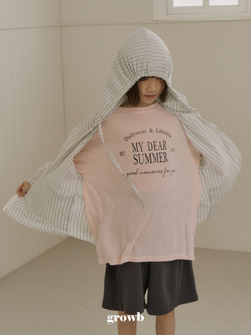 Grow B - Korean Children Fashion - #fashionkids - Dear Tee - 7