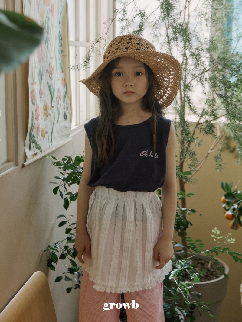 Grow B - Korean Children Fashion - #fashionkids - Breeze Skirt - 5