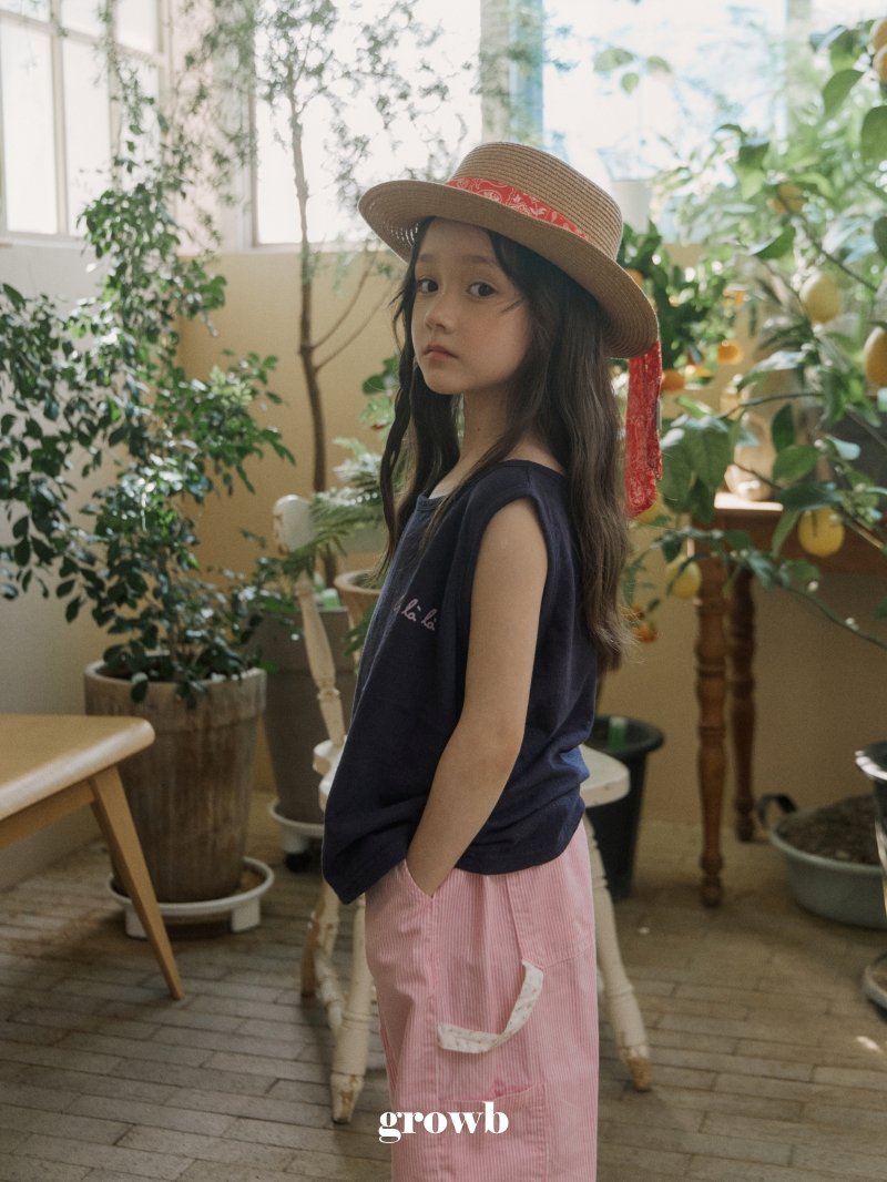 Grow B - Korean Children Fashion - #kidsstore - Bobo Sleeveless - 11