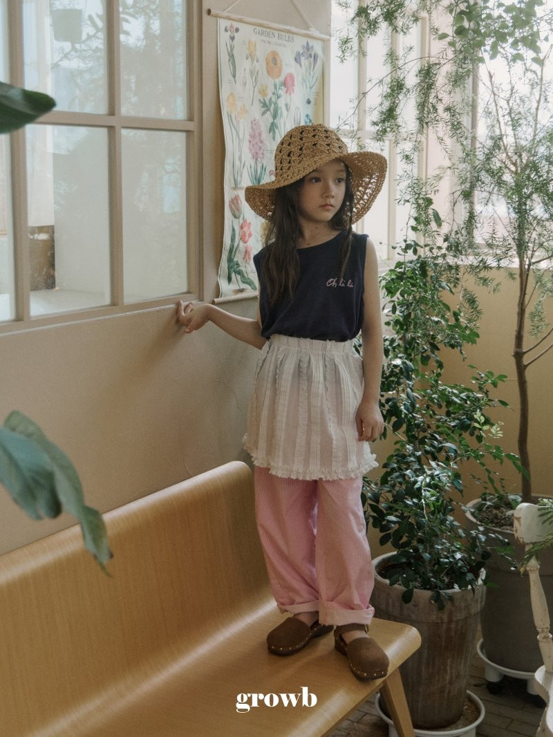 Grow B - Korean Children Fashion - #kidsstore - Marine Pants - 8