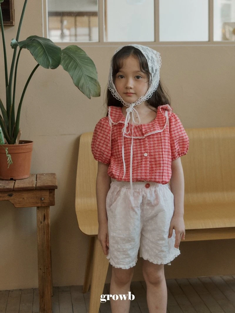 Grow B - Korean Children Fashion - #kidsshorts - Olive Pants - 4