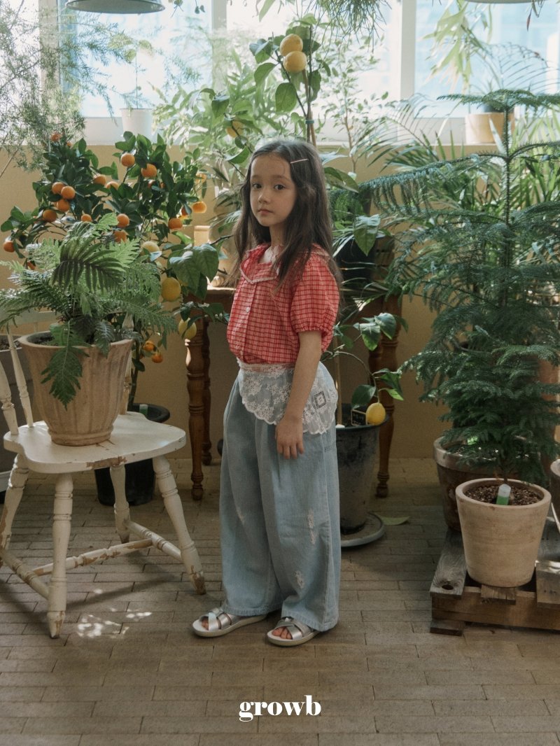 Grow B - Korean Children Fashion - #kidzfashiontrend - Rose Blouse - 9