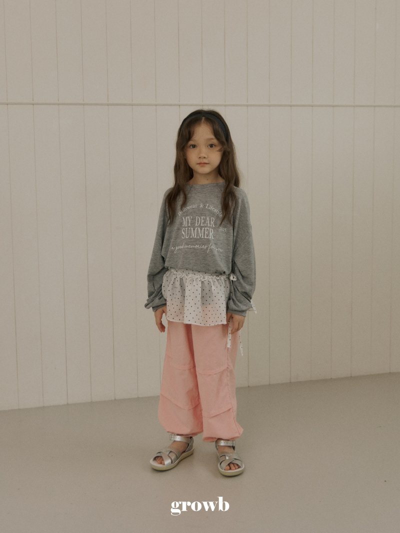 Grow B - Korean Children Fashion - #kidzfashiontrend - Dear Tee - 10